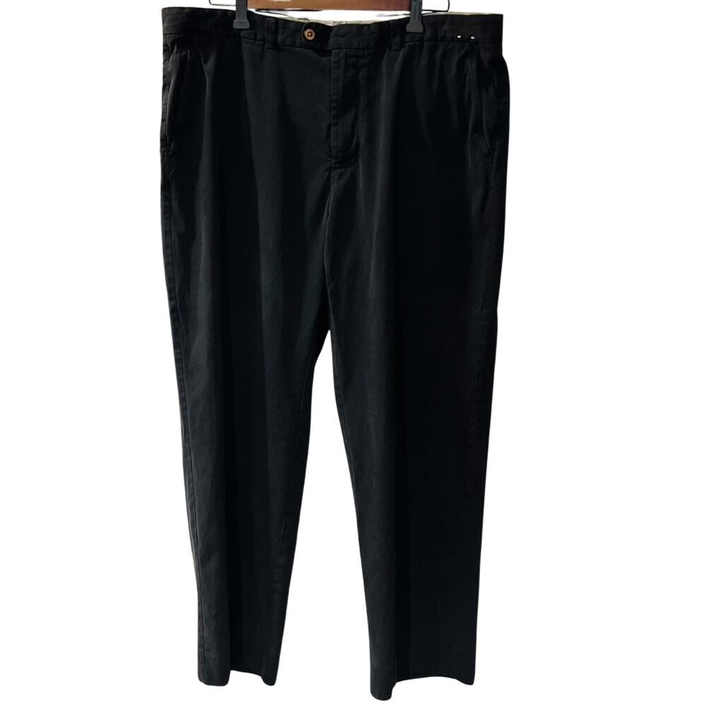 Tommy Bahama Men's Black Silk Blend Pants Size 38 x 30